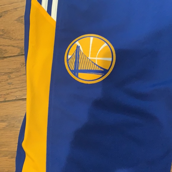 Golden State Warriors Adidas Track Pants - Picture 2 of 5